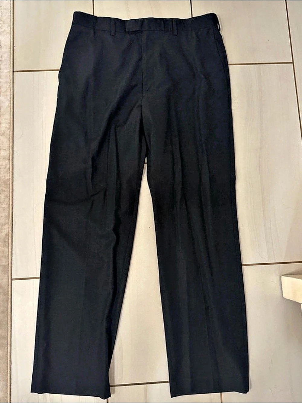 Perry Ellis Portfolio Men's Black Dress Pants